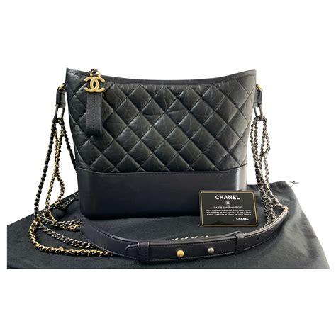 chanel leather hobo bag|chanel hobo bag price.